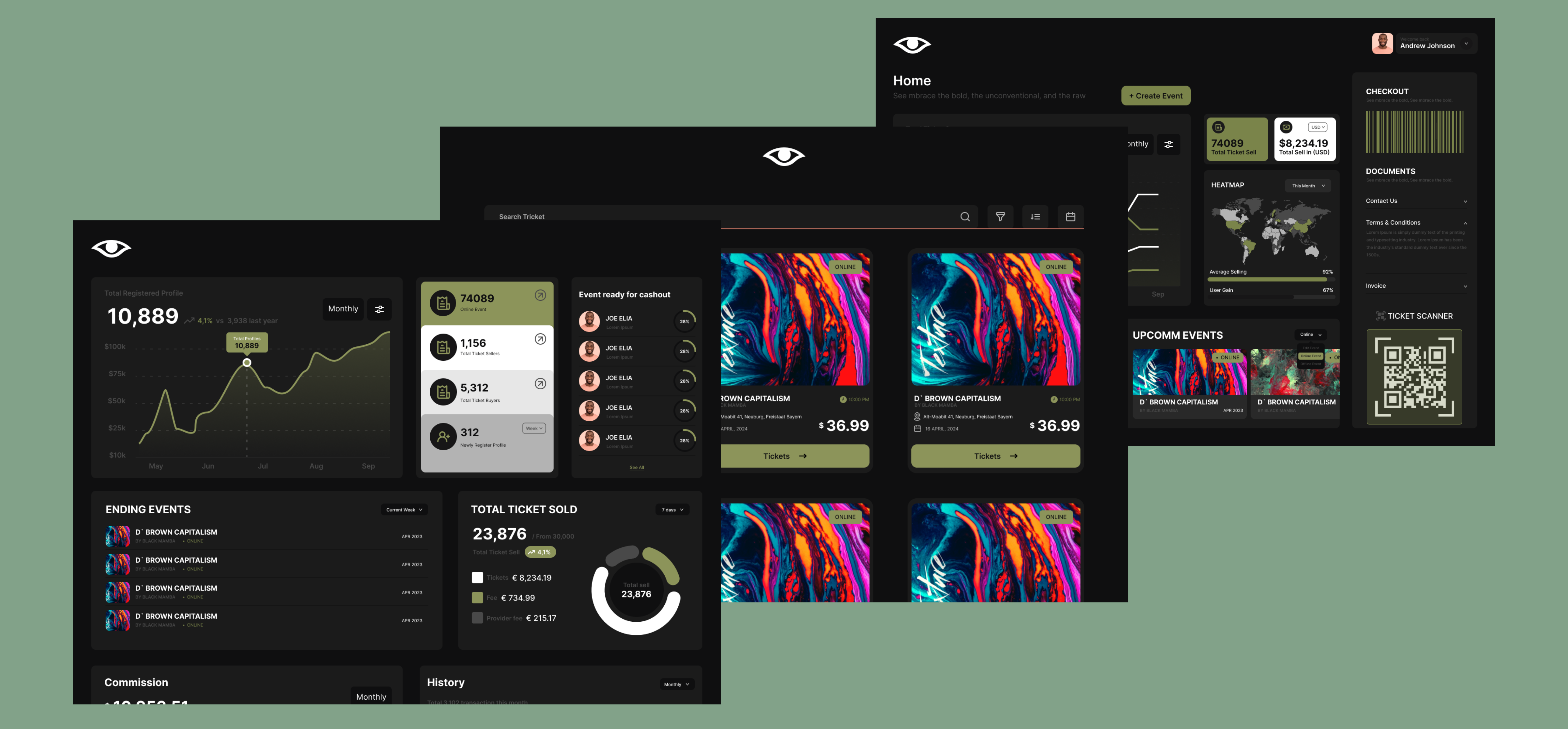 TickVision App Mockup